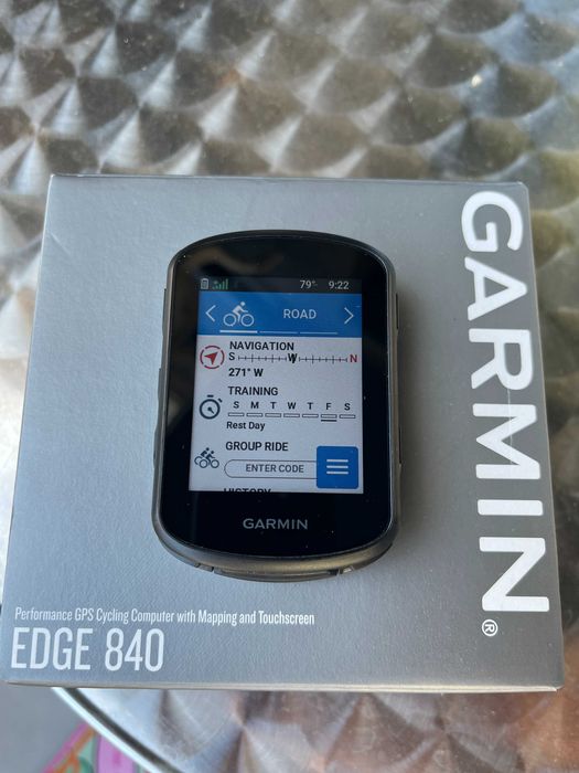 Garmin Edge 840 в състояние като ново, без никакви дефекти.