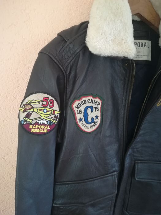 Geaca noua Kaporal piele Aviator M