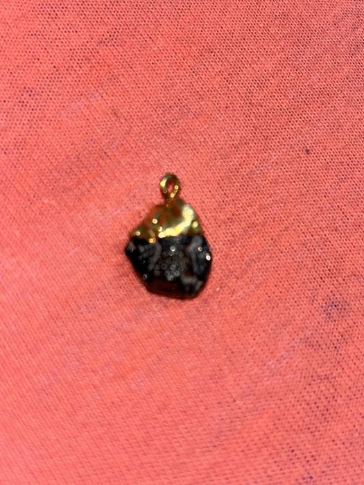 Турмалин Черный Шерл кулончик