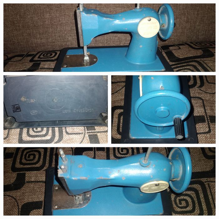 Детские швейные машинки СССР. Смотрите 8фото Читайте описании