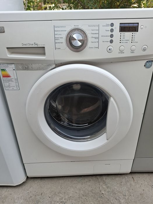 Lg avtomat kir mashina invertr mator ishlashi zor.