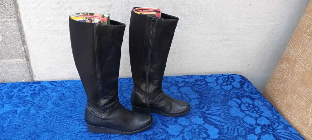 Black Fanas | cizme dama piele | mar. 36 | 22 cm