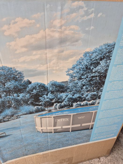 Intex басейн 5.49 x 1.22 м със стълба