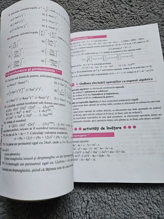 Matematica cls8 consolidare