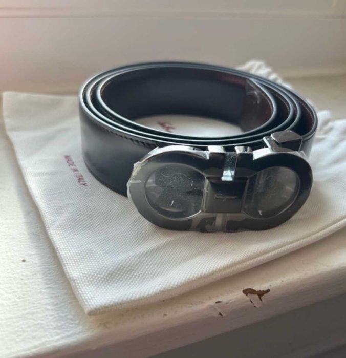 Ferragamo кожен колан