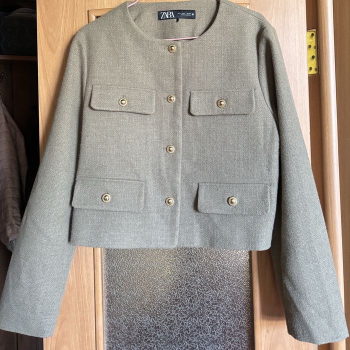 Пиджак женский твидовый от Zara