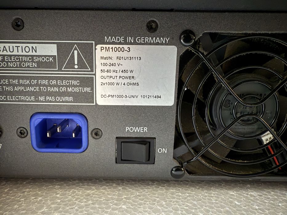 Vand mixer Dynacord Powermate PM1000.3