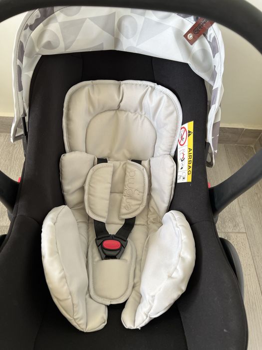 Chipolino Бебешко столче за кола Енигма 0-13 кг. с адаптери, пясък