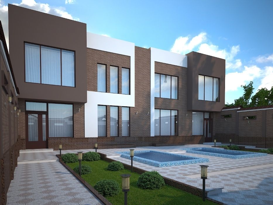 Архитектурное проектирование жилих домов.