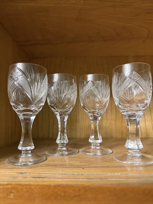 Кристални чаши за ракия