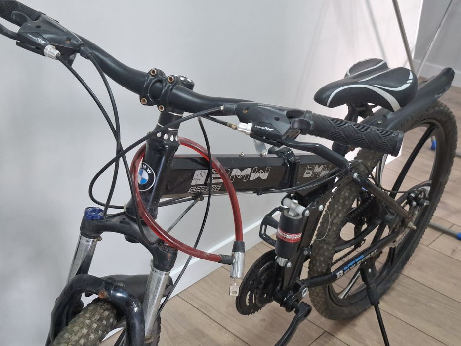 Велосипед BMW черный