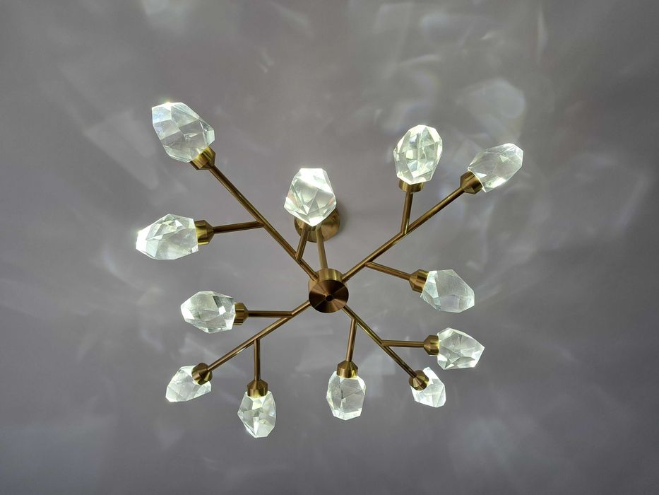 Lustra led trei moduri de aprindere cald, neutru, rece