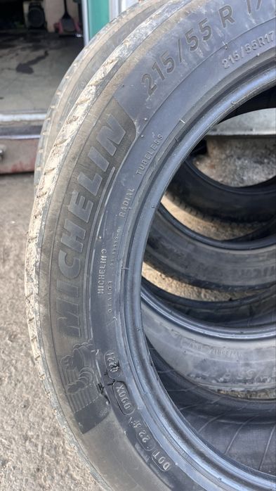 215/55 R17 Michelin 4шт 40 000т