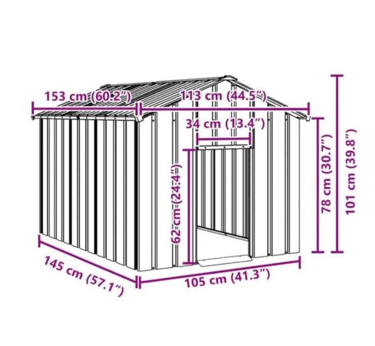 Casa pentru caini cu acoperis