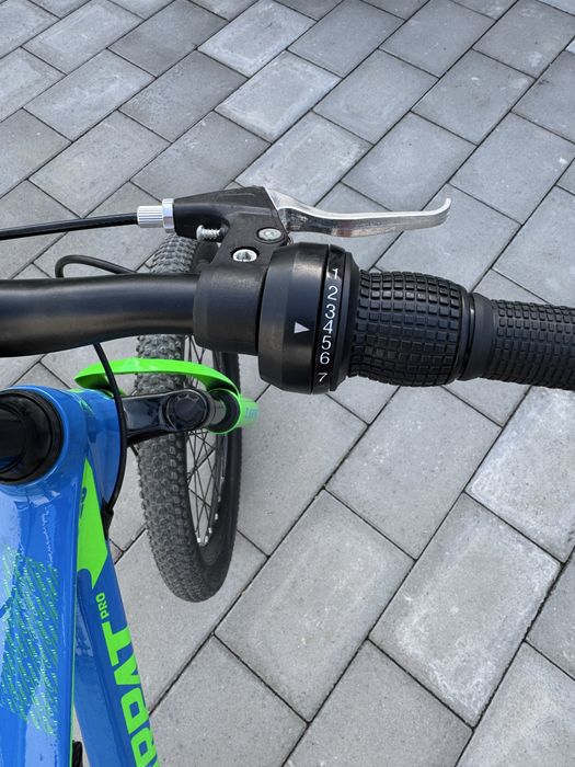 Bicicleta Copii MTB Carpat Hiro 20" Albastru/Verde