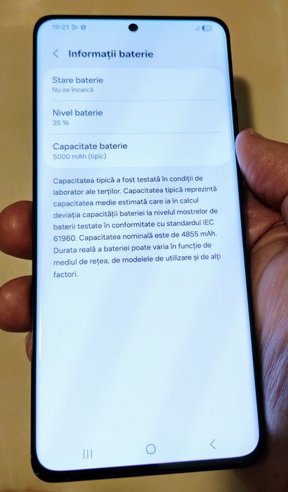 SAMSUNG S21 Ultra 5G Phantom Black Duos 12/128 GB impecabil, fullbox + cadou!