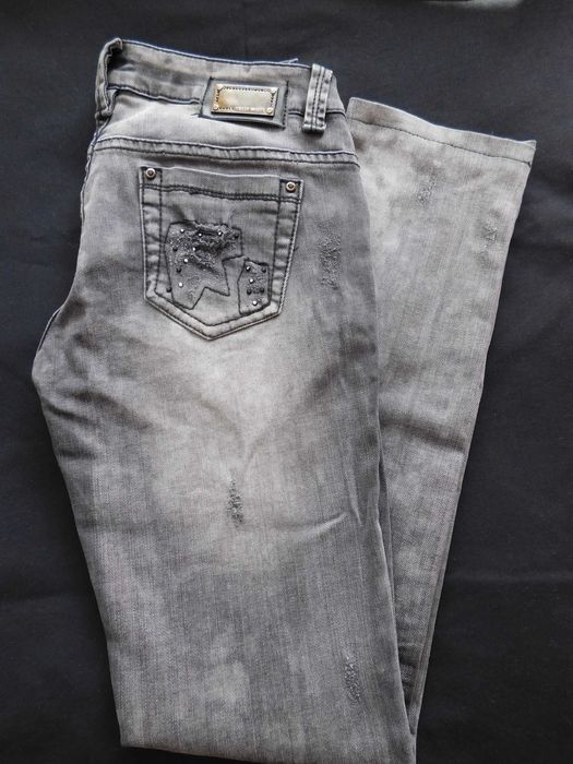 Дамски дънки Tally well с интересен принт