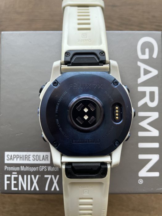 Garmin Fenix 7X  Sapphire  Mineral Blue Titanium Edition