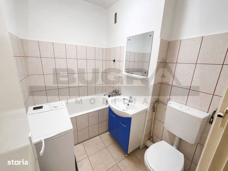 Garsonieră spatioasa, 32 mp, etaj intermediar, zona Iulius Mall