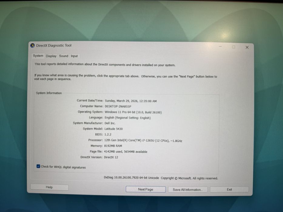 Vand Laptop Dell Latitule 5430 I i7 12th Generation