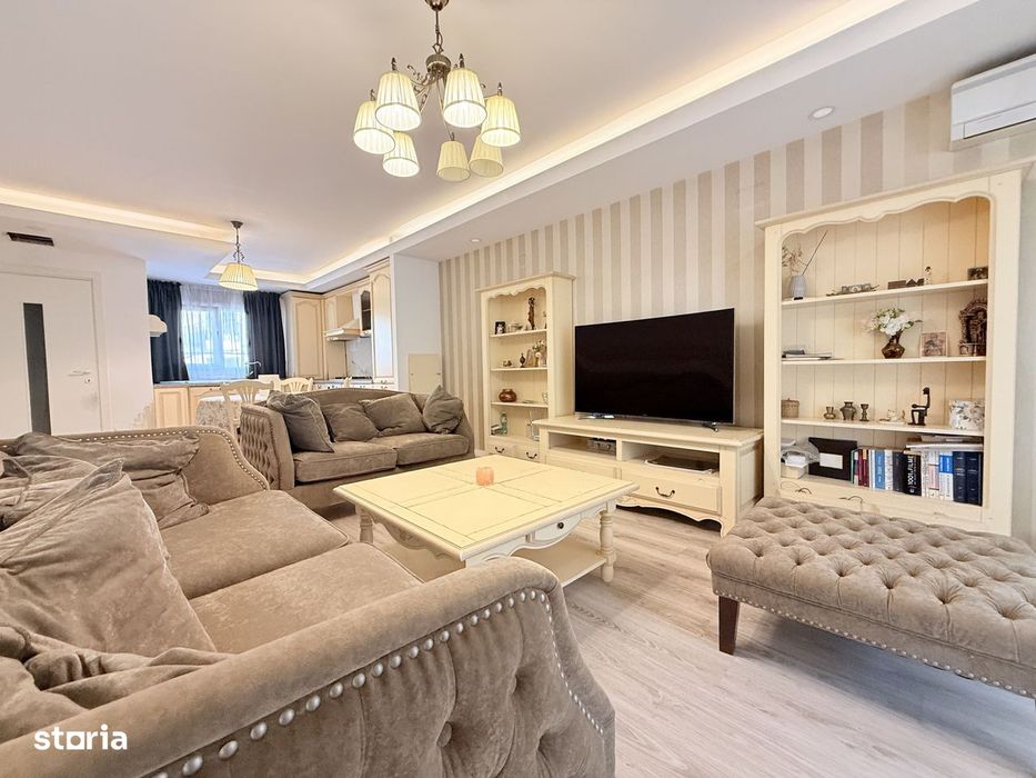Vila cu 2 dormitoare si 3 bai | Cosmopolis | aproape de Mall | Piscina