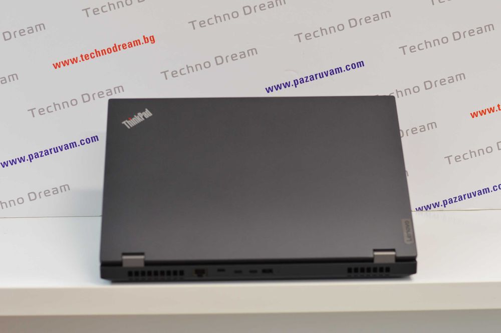 Lenovo ThinkPad P15 - Intel Core i7-10850H / 16GB RAM DDR4 / 1TB SSD NVMe / NVidia Quadro T1000 Mobile / Перфектно състояние / 12 месеца гаранция