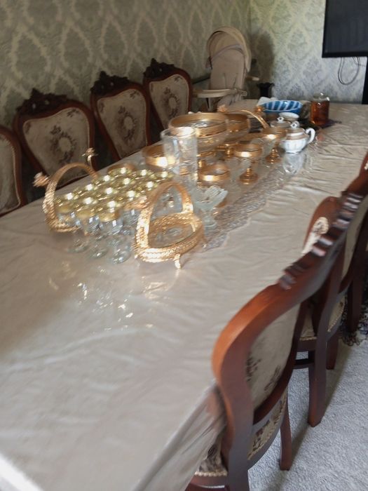 12 персон стол стул комплект