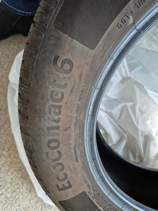 4 Anvelope vara Continental EcoContact 6–DOT 2024 - 215/65 R17 103V XL