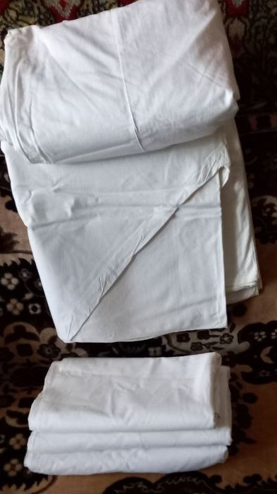 Пододеяльники и простыни хб советского периода, новые.
