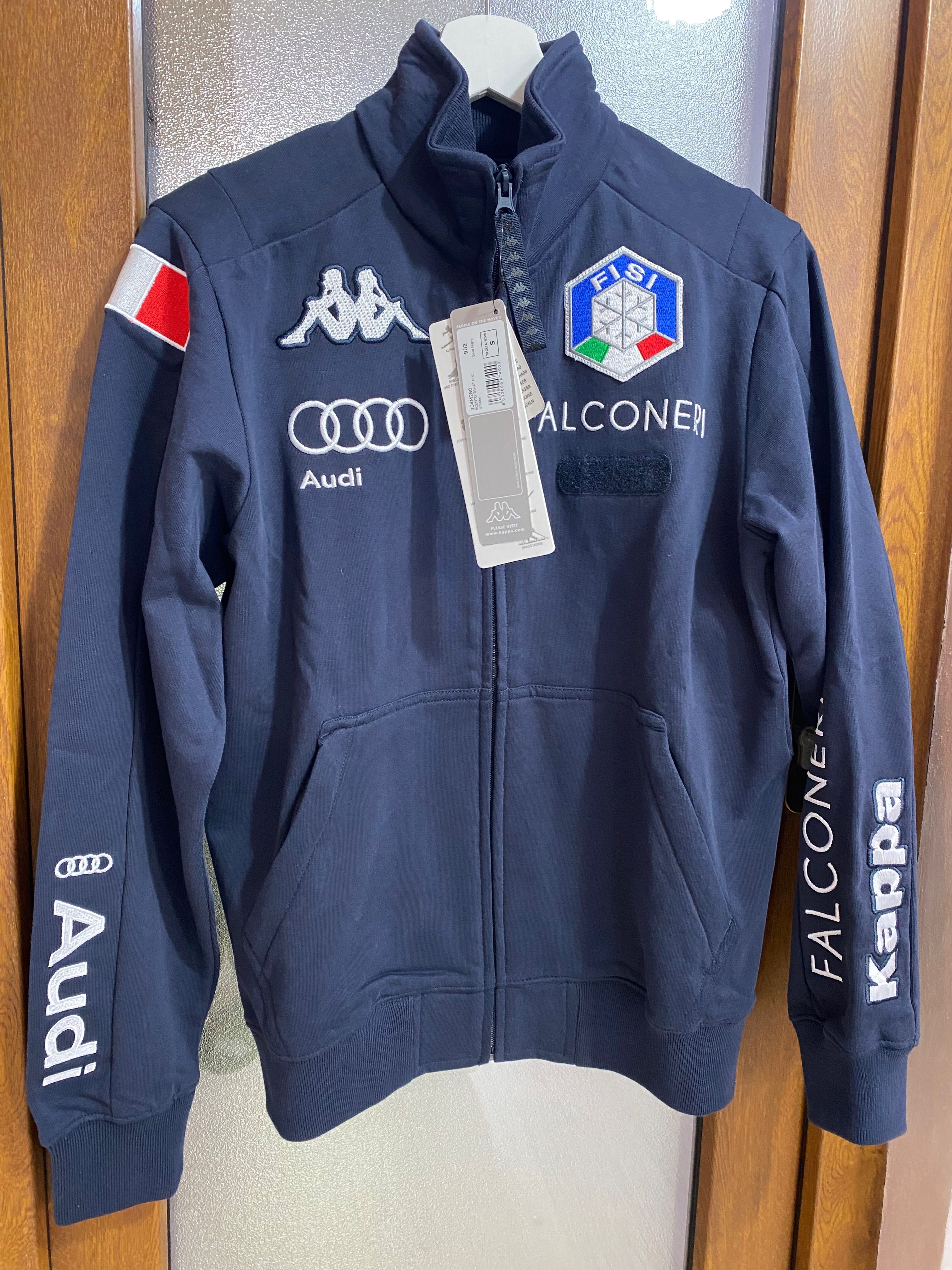 Bluza Hanorac Felpa Ski KAPPA 6Cento Italia Team Audi Marime S