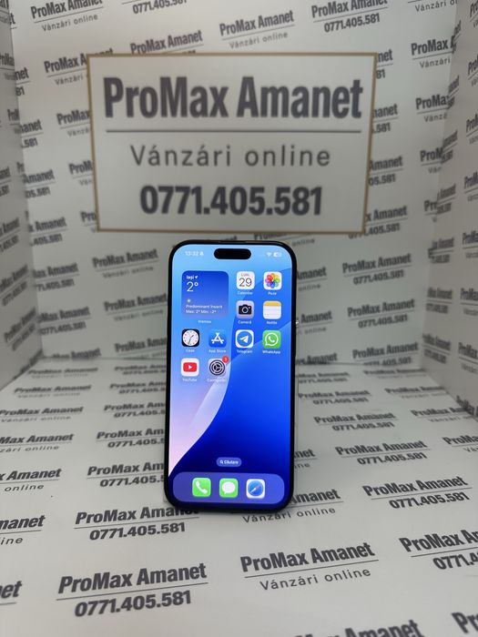 Iphone 16 Pro 126gb 100% ProMax Amanet