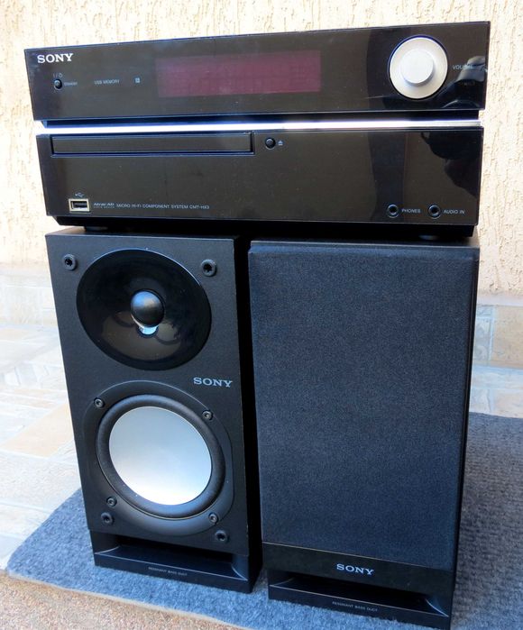 Boxe Sony SS-CDH 5 ,Type: 2-way bass-reflex , Puterea nominală (RMS) este pentru stereo 2 x 50W, Impedance: 6 Ohm
