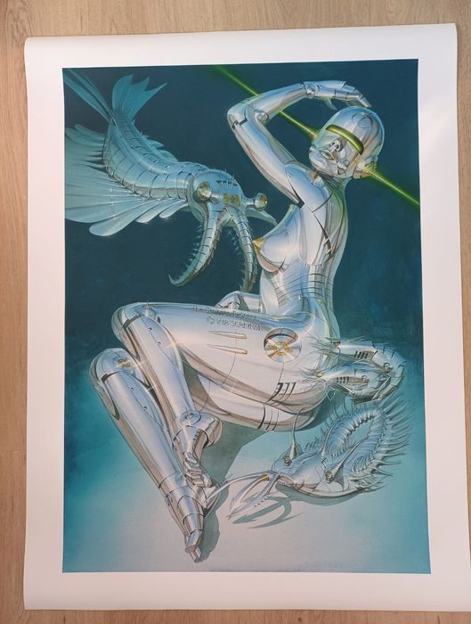 Pânză pentru tablouri Frazetta  , Sorayama  , Koufay  , Cheval