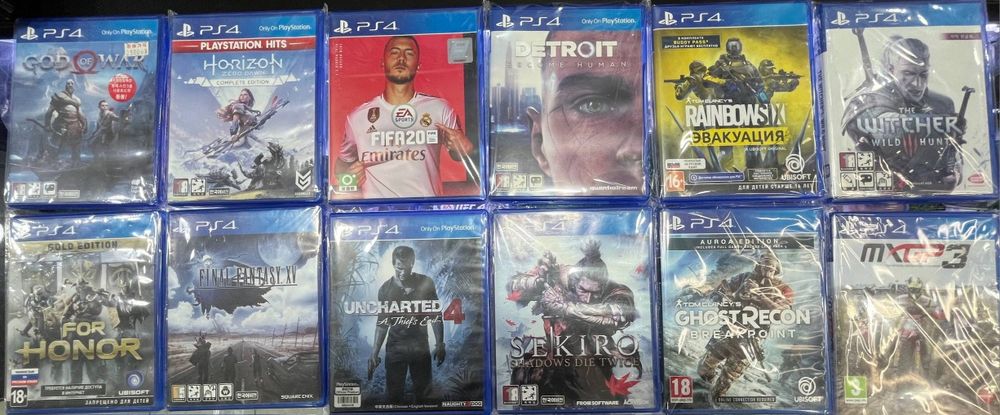 Uncharted, еще игры на PS4 за 100 000 сум