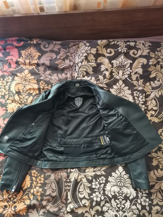 Дамско кожено яке за мотор Spirit Motors