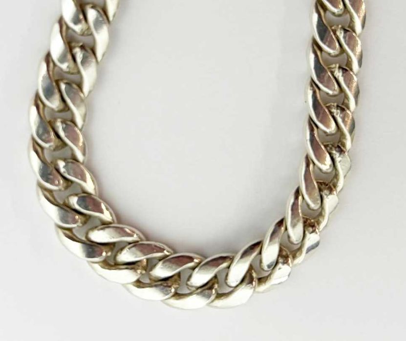 lant cubanez barbatesc din argint 925