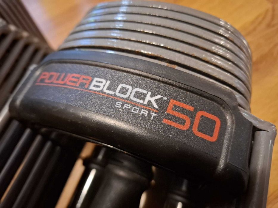Регулируеми дъмбели PowerBlock Sport 50 – комплект (2 бр.)