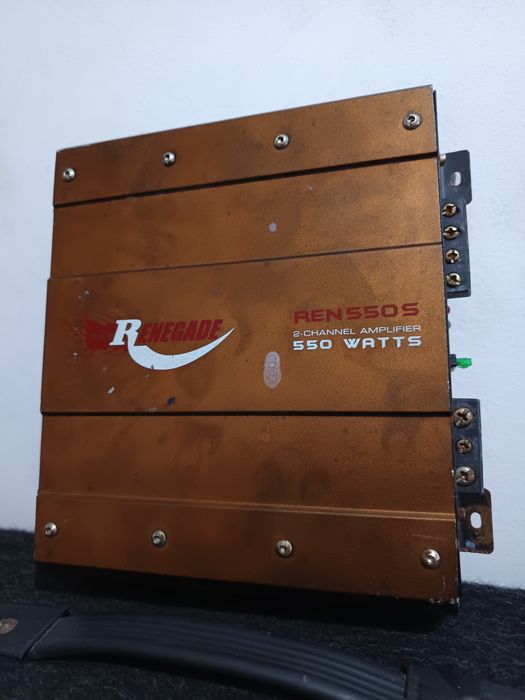 Stație amplificator audio auto bass masina monobloc renegate