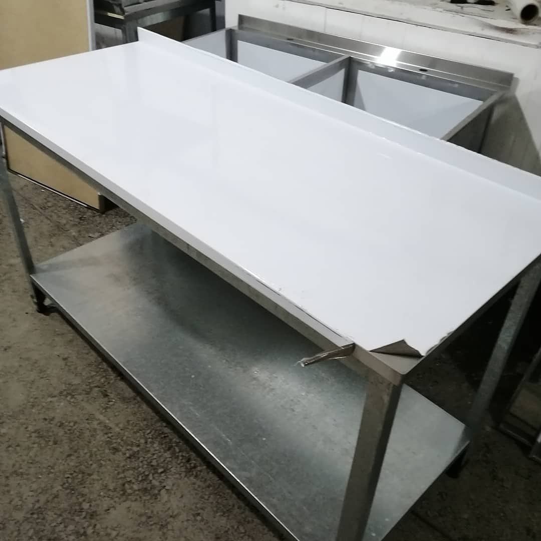 столы из нержавейки для общепита производство