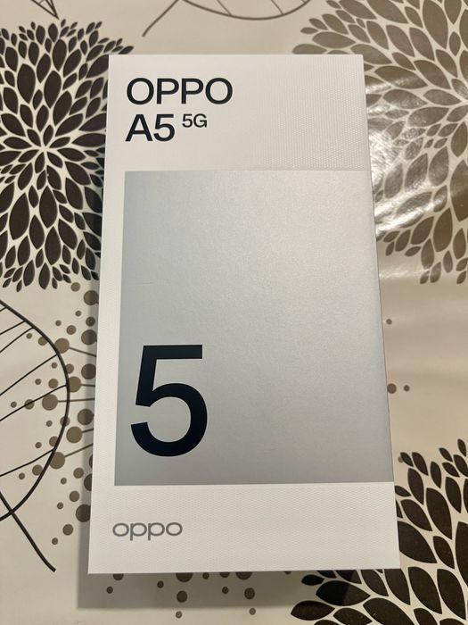 ЧИСТО НОВ ТЕЛЕФОН Oppo A5 5G 4/128 GB Гаранция
