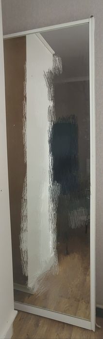 Зеркальные двери от шкафа купе