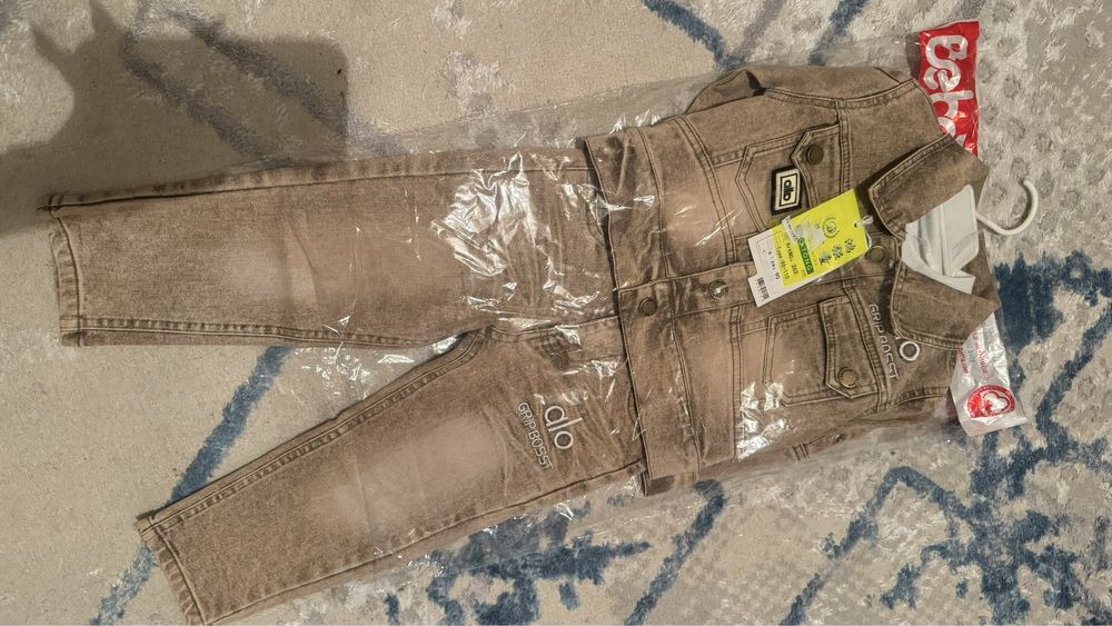 Детская джинсовая двойка