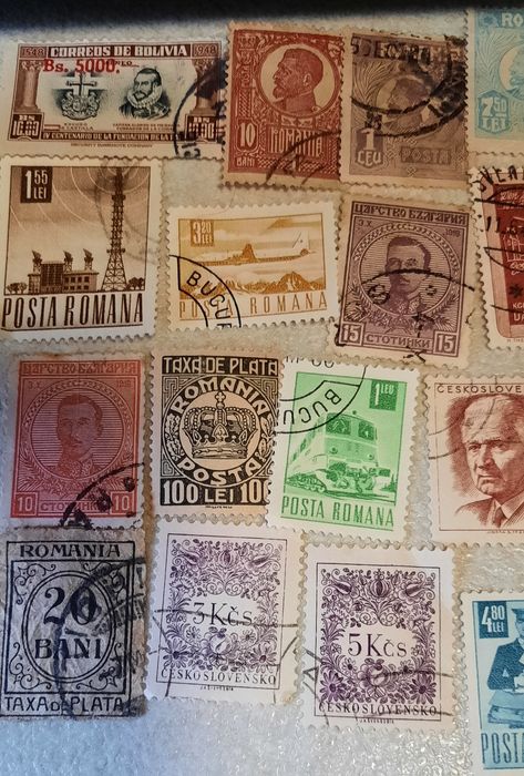 Timbre vechi posta Romana