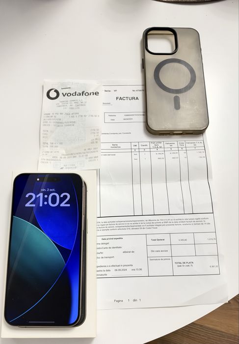 Iphone 15 Pro Max 256gb Natural Titanium