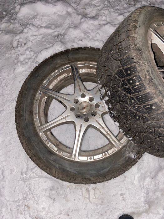 Продам комплект титанок р 17