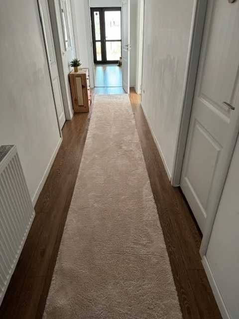 Traverse/Covoare Pufoase pentru Casa cu Suport de Cauciuc Antiderapant