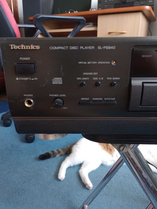 Casetofon  Technics Az 6 si Cd sl ps840(akai teac sony