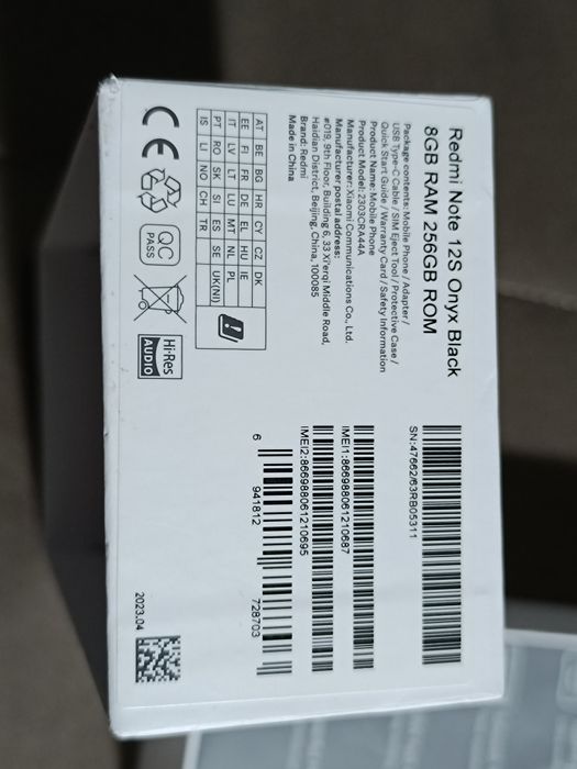 1 kun ishlatilgan Redmi note 12 s srochna