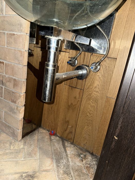 Стъклена мивка със смесител GROHE