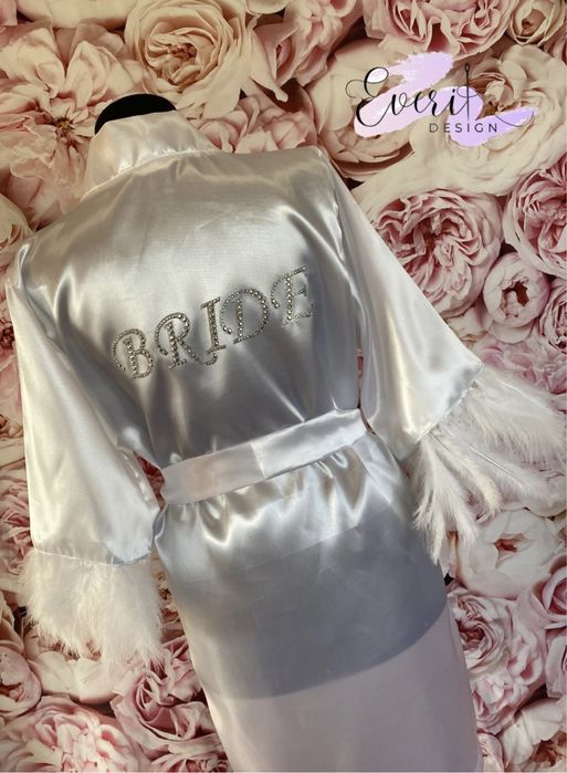 Halat mireasa / domnișoara de onoare + papuci